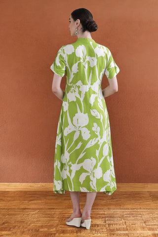 Bloom Maxi Dress | Vibrant Floral Print, V-Neckline