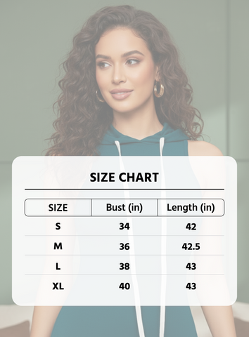 Women’s Sleeveless Hooded Bodycon Dress – Trendy Slim Fit | Uvercee
