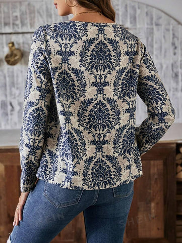 Uvercee Floral Fantasy Top - Boho Chic