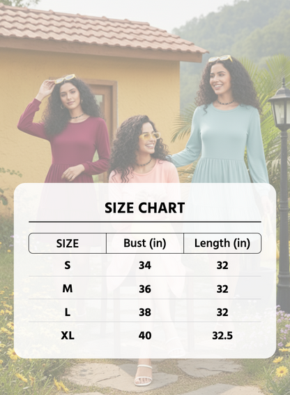 Women's Tiered Mini Dress for Parties & Outings - Long Sleeve, A-Line | Uvercee